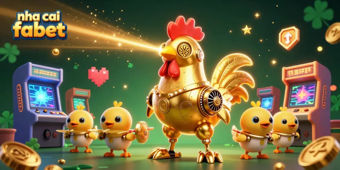 Nha Cai Fabet offers exciting gaming experiences with vibrant characters and casino elements.