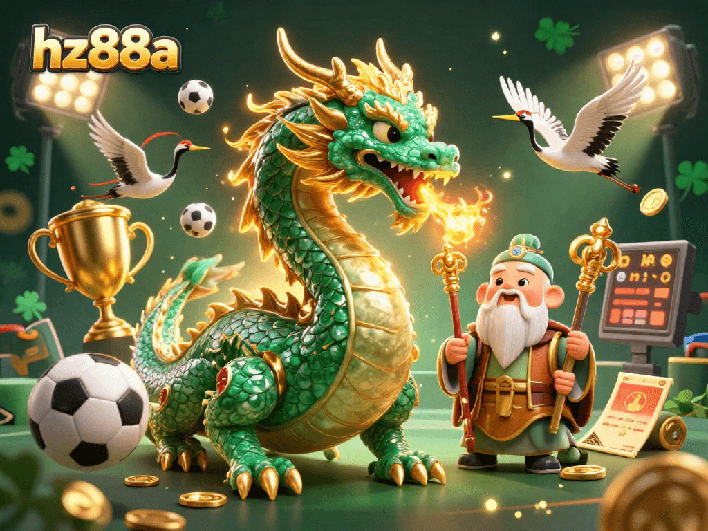 Experience thrill with hz88a's emerald dragon, as you master gambling strategies in a magical casino