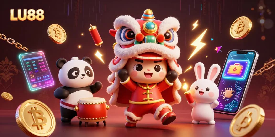 Experience thrilling gameplay with LU88 featuring vibrant characters and dynamic gambling elements.