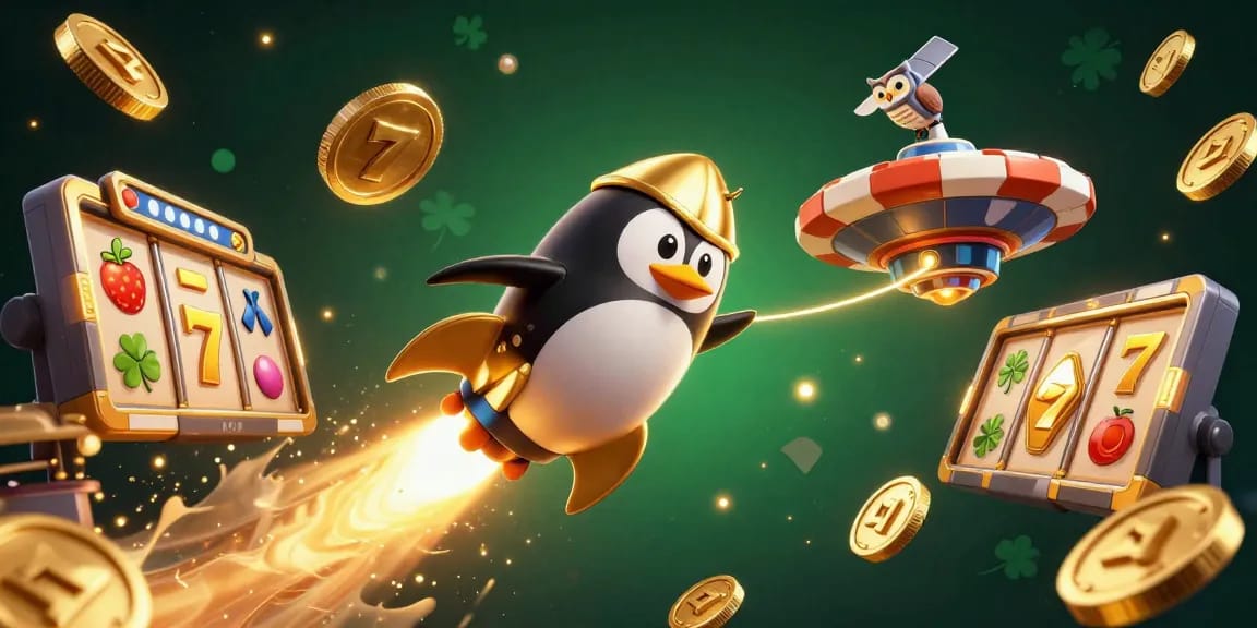Experience the dacsanhuengon jackpot adventure with a dynamic slot-themed illustration featuring exciting characters.