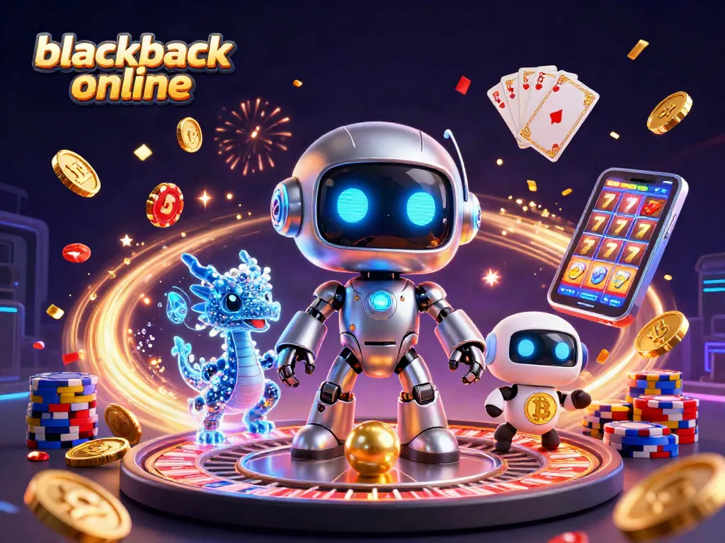 Juega blackjack online con una experiencia inmersiva de casino en 3D acompañada de elementos dinámicos.
