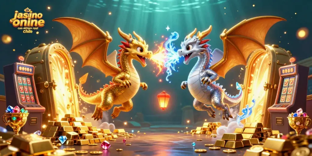 Juega en juegos de casino online con dinero real en Chile con dragones y tesoros deslumbrantes.