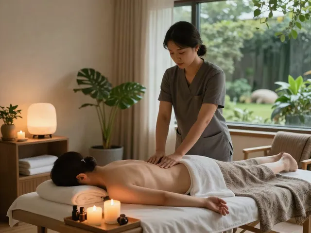Experience relaxing 마포출장안마 services in a serene home setting with a professional therapist.