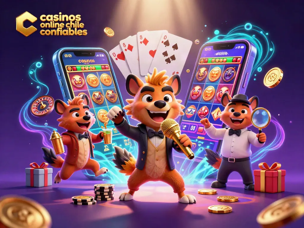 Visualiza casinos online chile confiables en una escena vibrante y llena de acción.