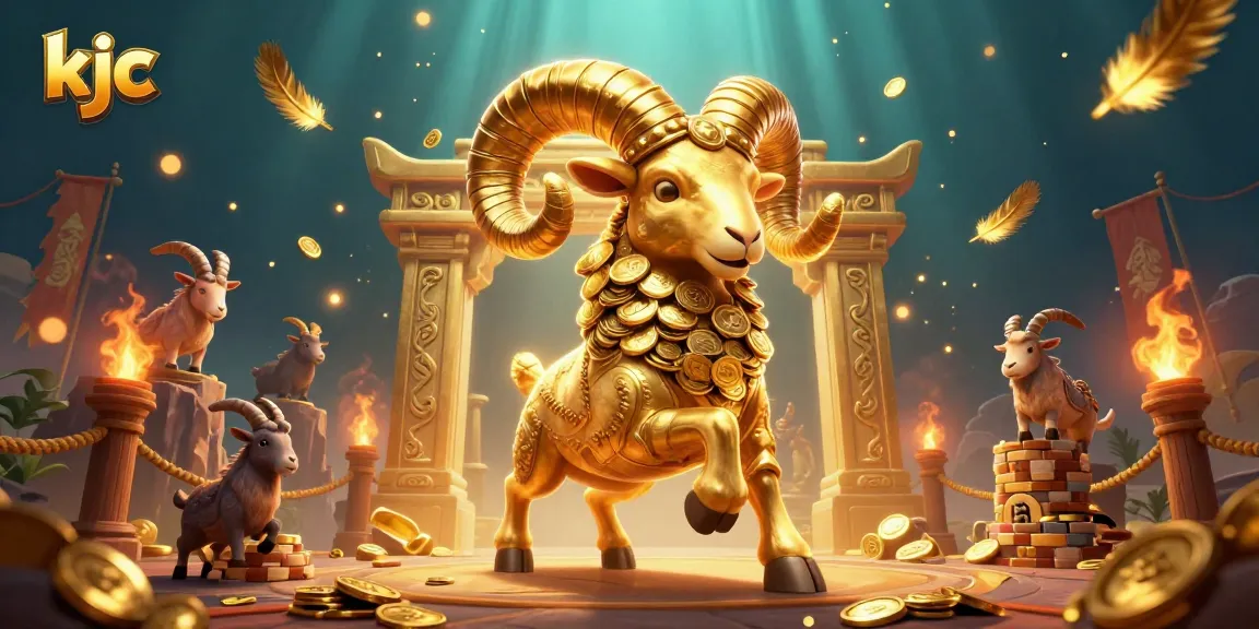 Experience the thrilling energy of KJC's casino with dynamic golden ram glory, exciting betting action!